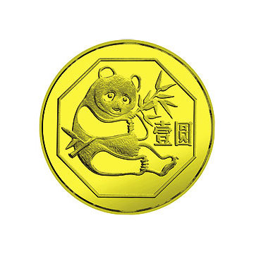 1983年版熊猫金银铜纪念章12.7克圆形铜质纪念章